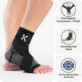 Koprezion Foot Sleeve — Black / S